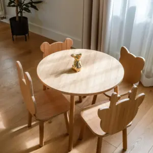 Wooden Toddler Table & Chair Set